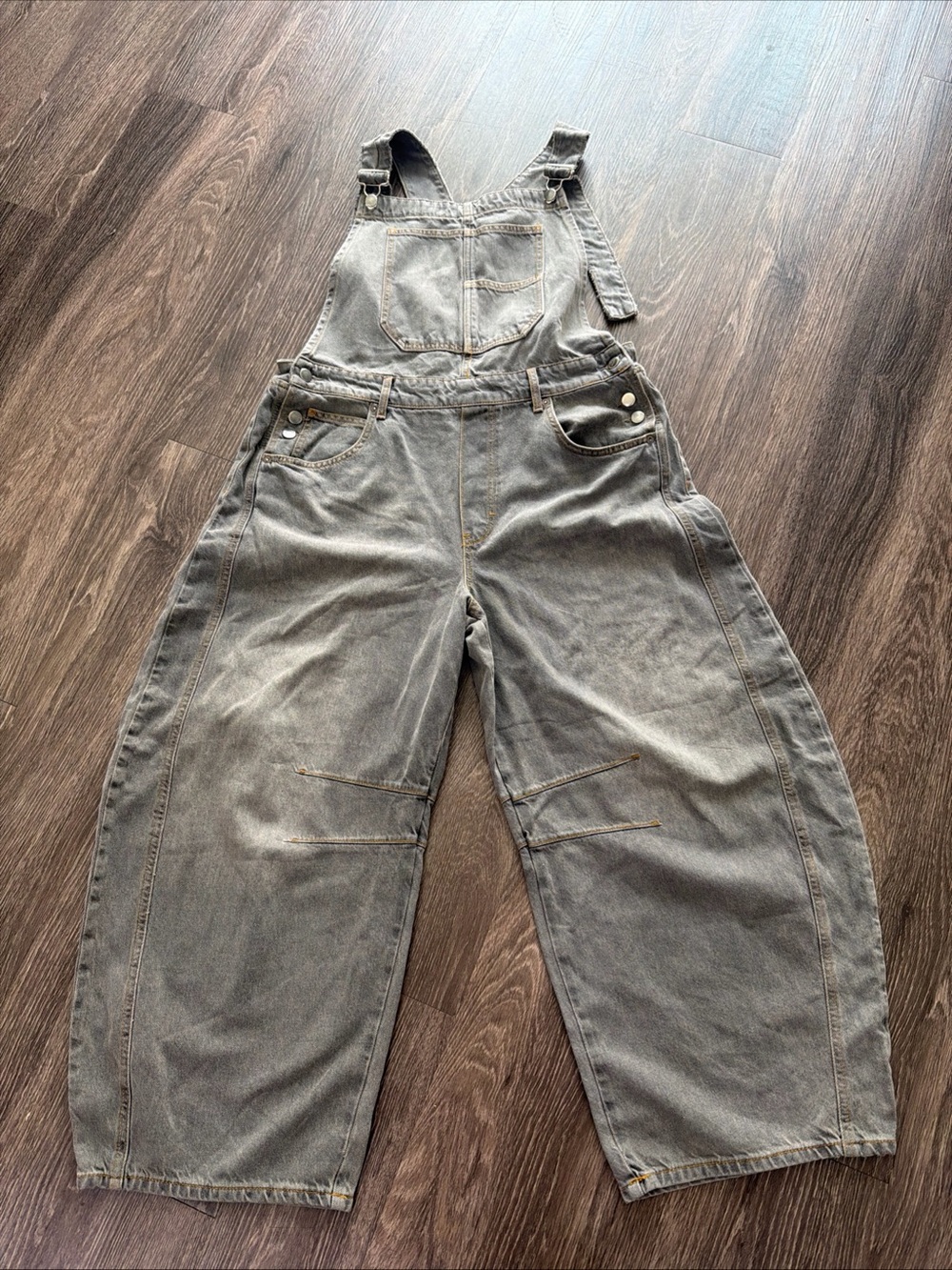 We The Free Good Luck Barrel Overalls size xl (see description)
